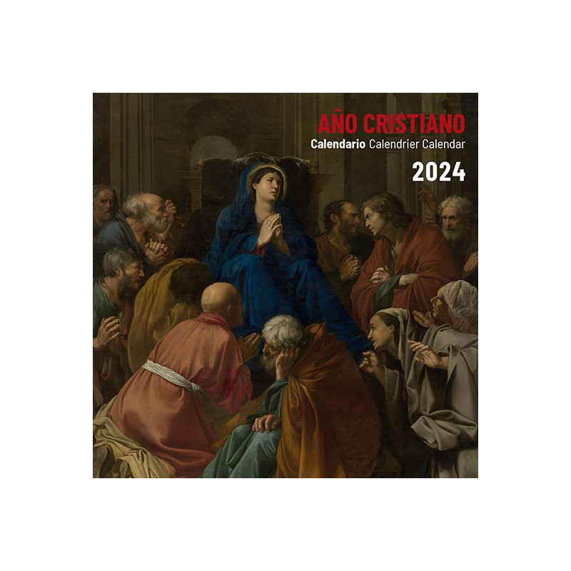 Calendario 2024 Pared Año Cristiano Librería CECADI