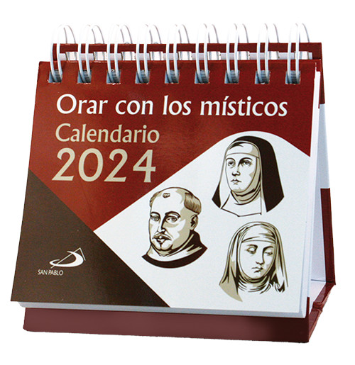 Calendario Orar con los místicos 2024