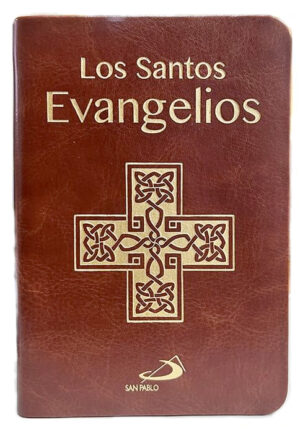Los Santos Evangelios-Minibolsillo-Piel Cruz Dorada