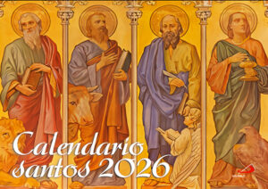 Calendario Santos 2026 - Pared