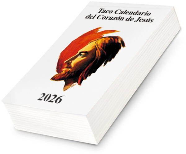 Taco 2026 Calendario Corazón de Jesús-pequeño